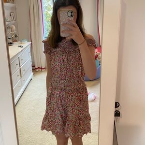 DO + BE floral mini dress